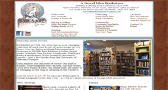 Desktop Screenshot of anovelideabookstore.com